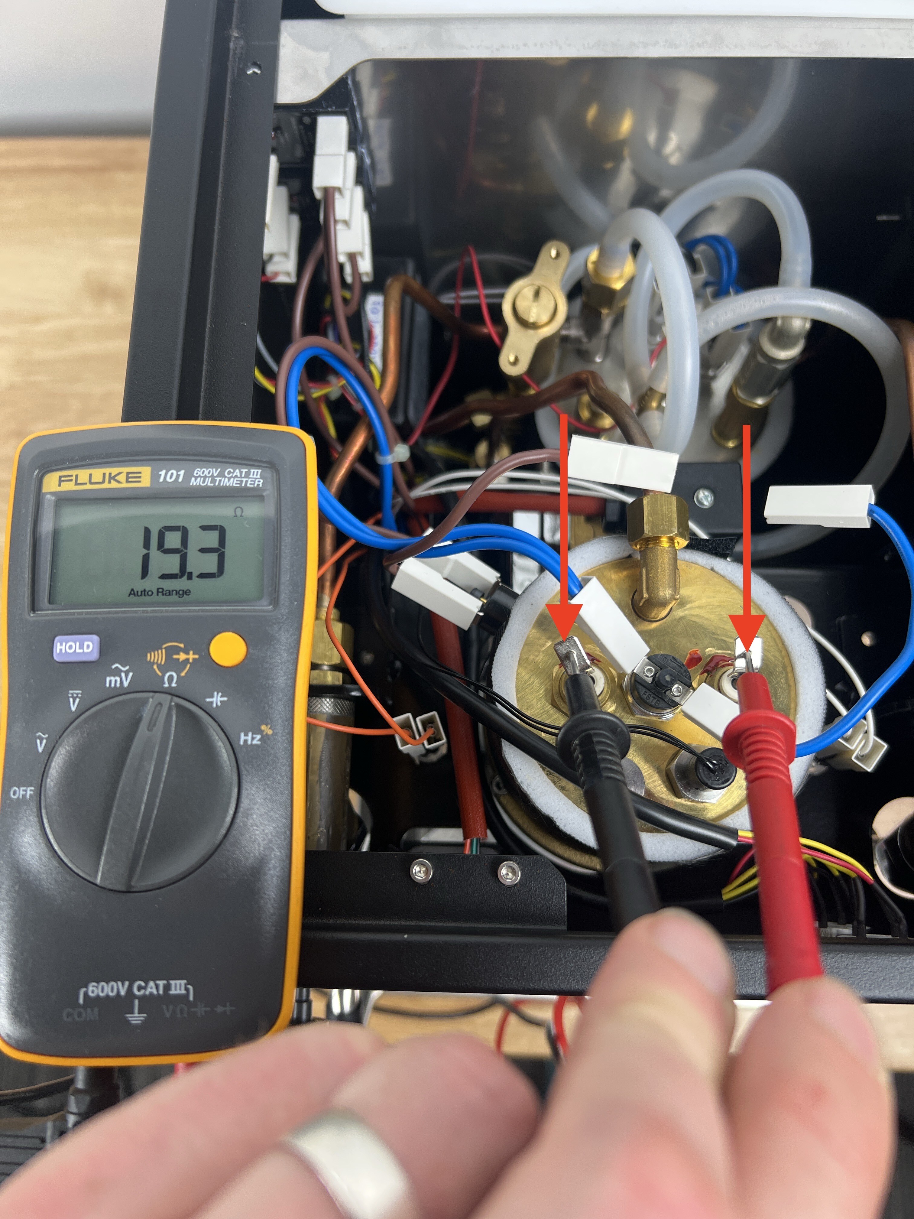 Coffee Boiler Element Resistance 5