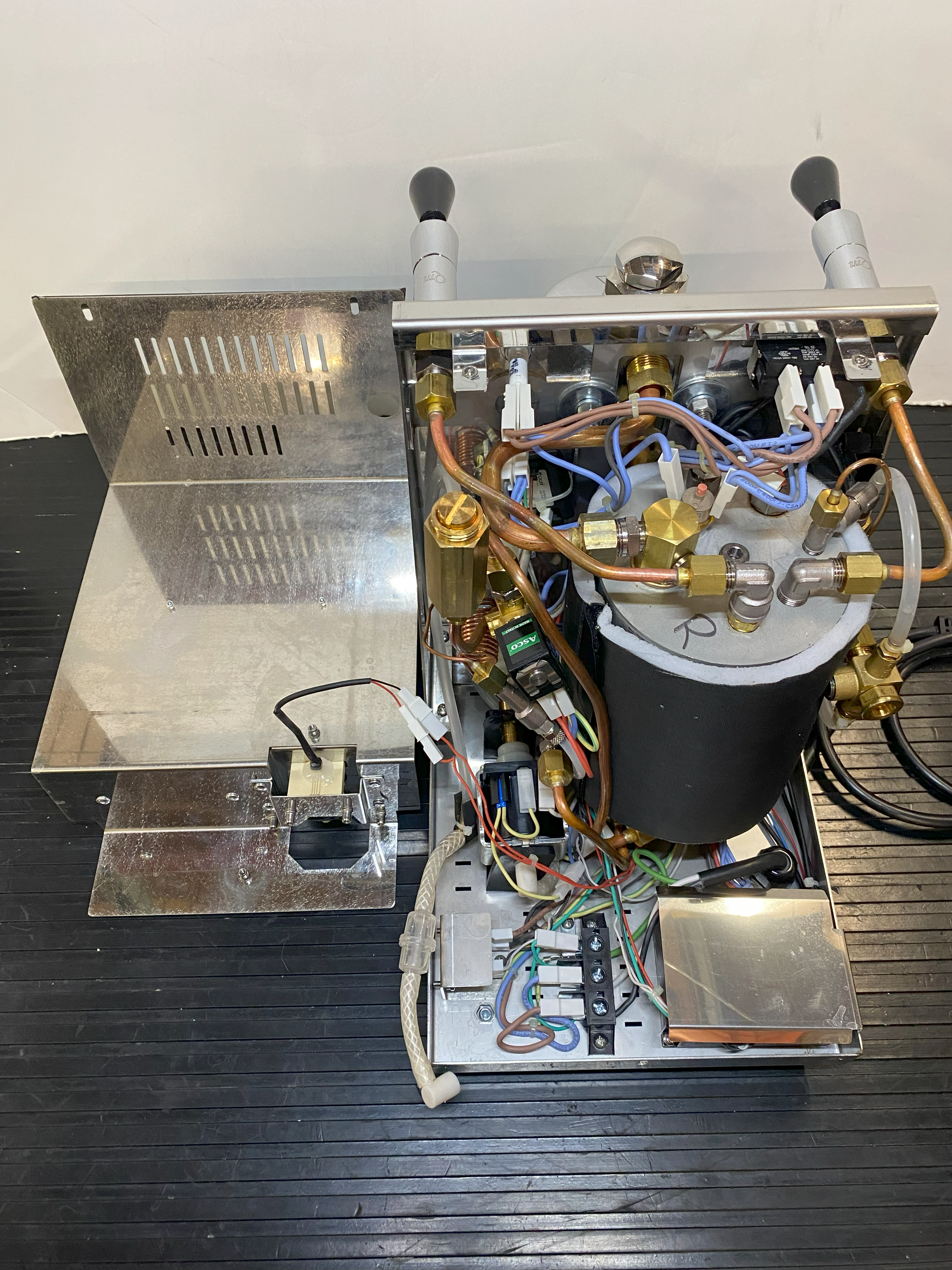 reservoir panel removed 